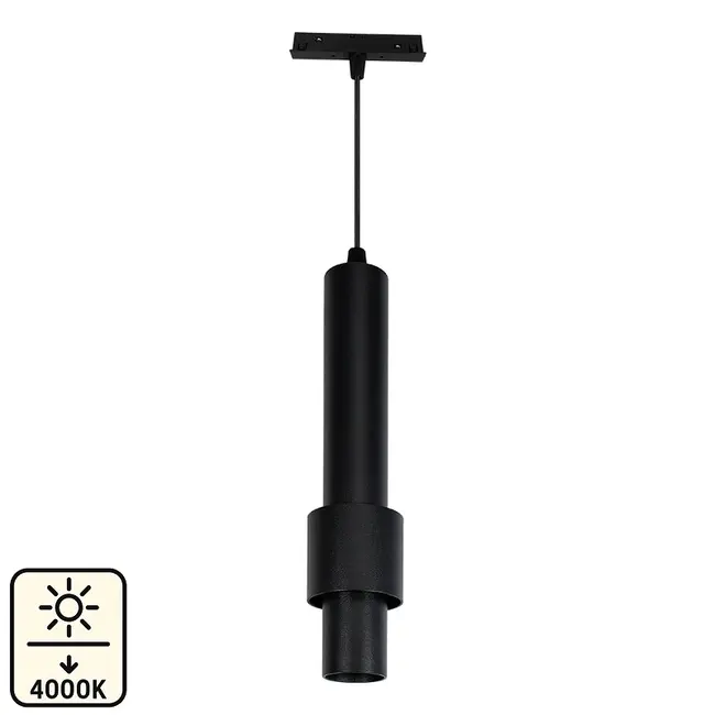 Spot tip pendul sina magnetica V2 10W 4000K 28cm 48V DC 800Lm 24° Ra≥90 Tosyco