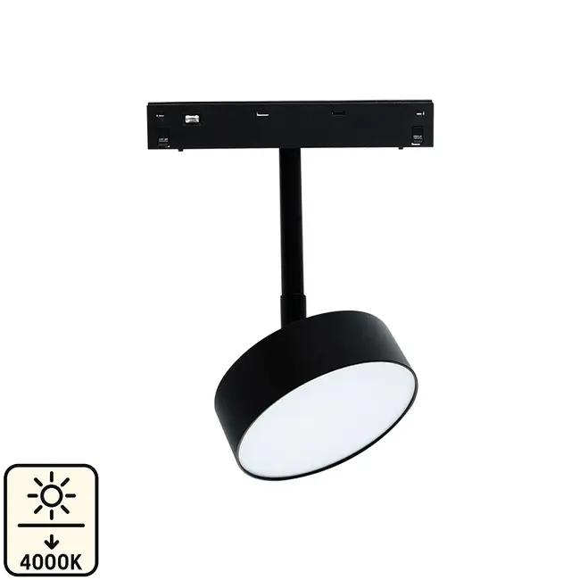 Spot sina magnetica large 18W 4000K ⌀11cm 48V DC 1440 Lm 120° Ra≥90 Tosyco