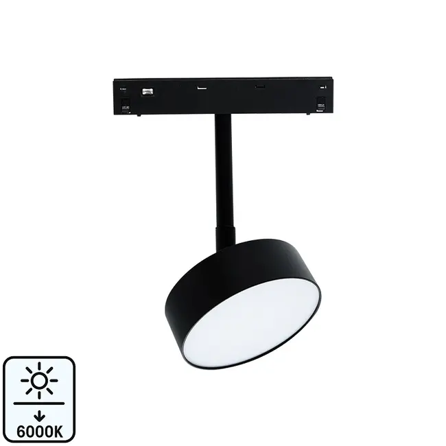 Spot sina magnetica large 18W 6000K ⌀11cm 48V DC 1440 Lm 120° Ra≥90 Tosyco