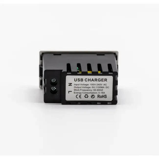 Modul incarcator USB 1.1A cu indicator LED 1/2 Tosyco