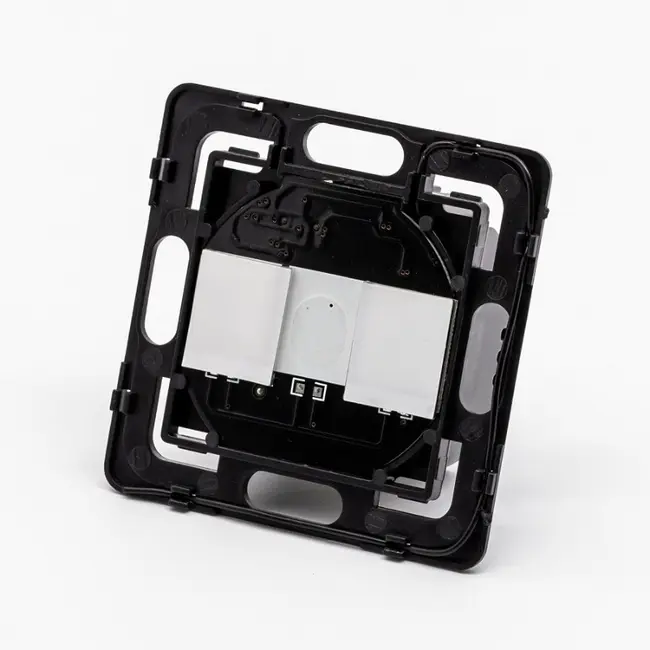 Modul intrerupator dimabil dublu RF433 cu touch (tactil) din sticla 700W Tosyco