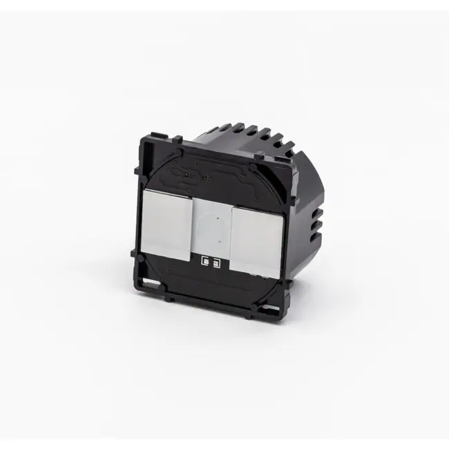 Intrerupator cap scara / cruce dublu cu touch (tactil) din sticla 1000W Tosyco