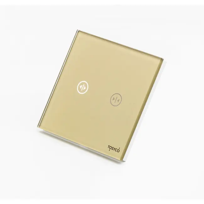Intrerupator draperie / jaluzele cu touch (tactil) din sticla 600W Tosyco