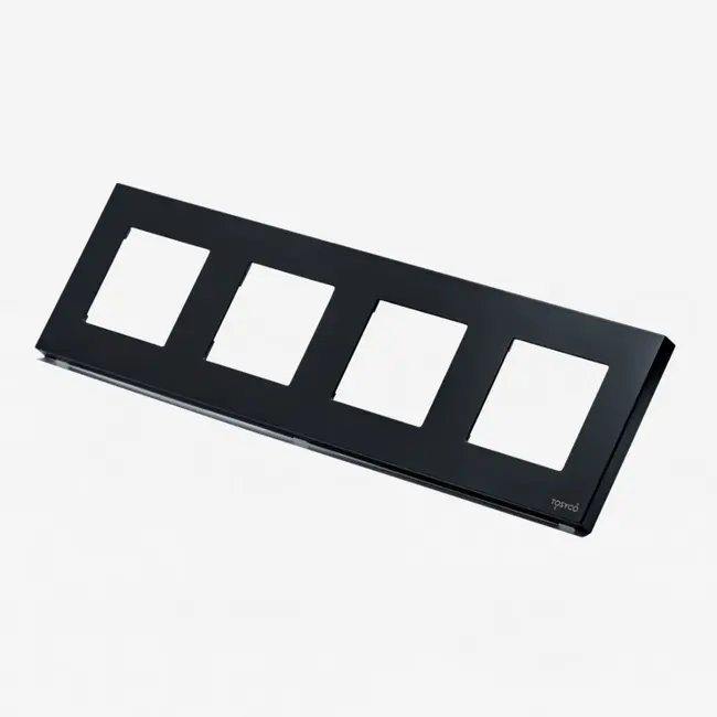 Rama priza cvadrupla din plastic Tosyco